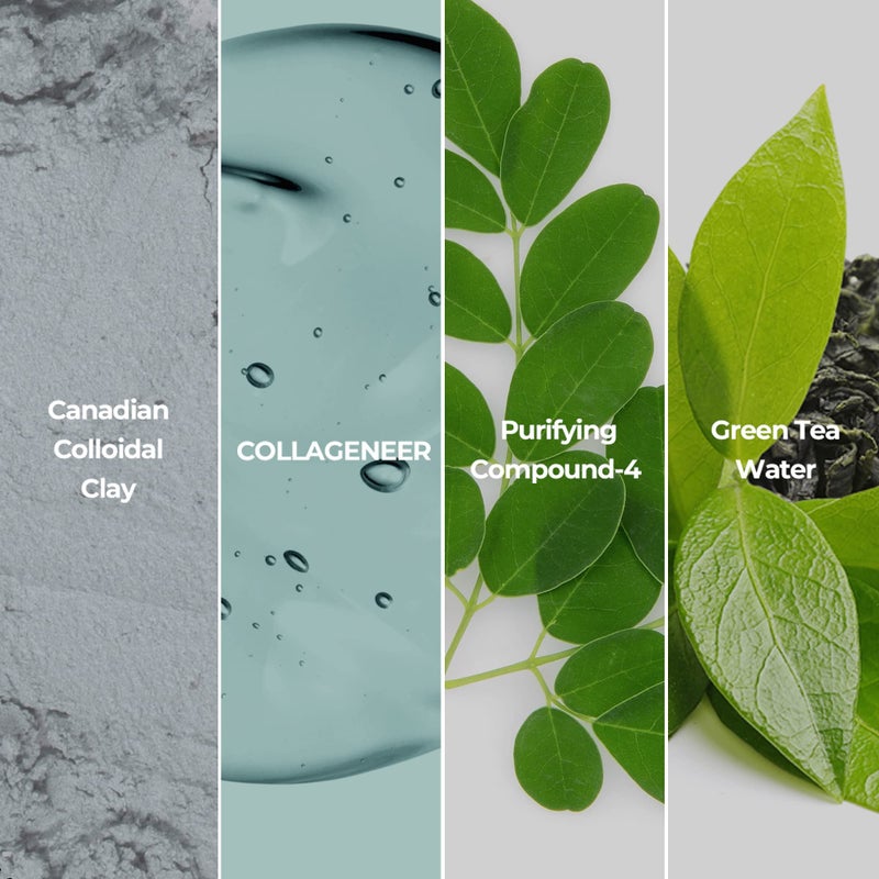 DERMALOGY by NEOGENLAB Canadian Clay Pore Stick Mask, 28g (0.99 oz) – Minimizes Pores, Removes Blackheads & Excess Sebum, Glacial Mud & Colloidal Clay, Korean Skincare - Image 3